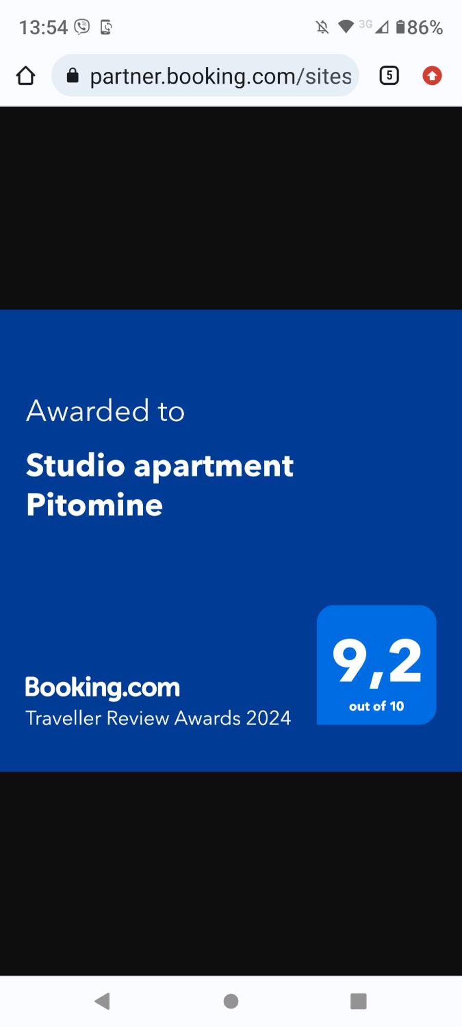 Studio Apartment Pitomine Žabljak 外观 照片